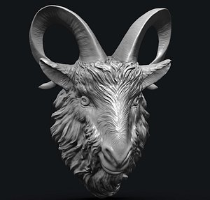 Goat Head 3D model