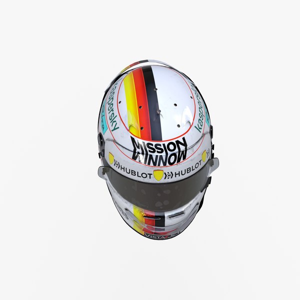 3D vettel 2020 helmet model - TurboSquid 1593903