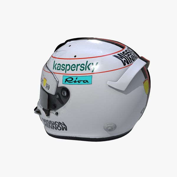 3D vettel 2020 helmet model - TurboSquid 1593903