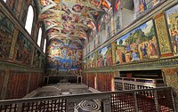 Sistine Chapel Interior Low Poly