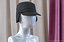 Black Military Field Cap with Earflaps