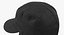 Black Military Field Cap with Earflaps