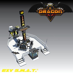 3d dragon loop model