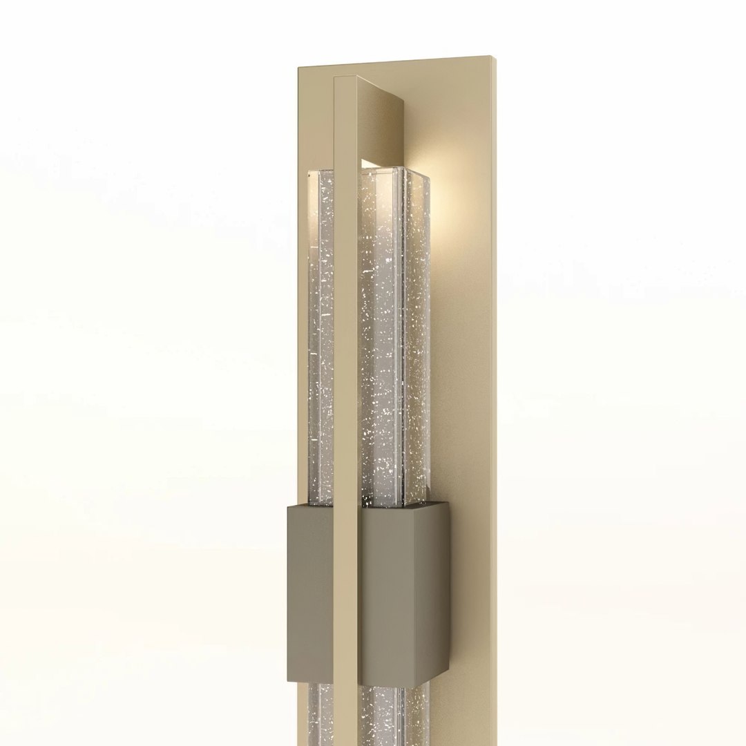 Double Axis Vintage Platinum LED Wall Sconce Model - TurboSquid 2007959