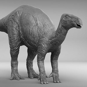 iguanodon zbrush 3D model