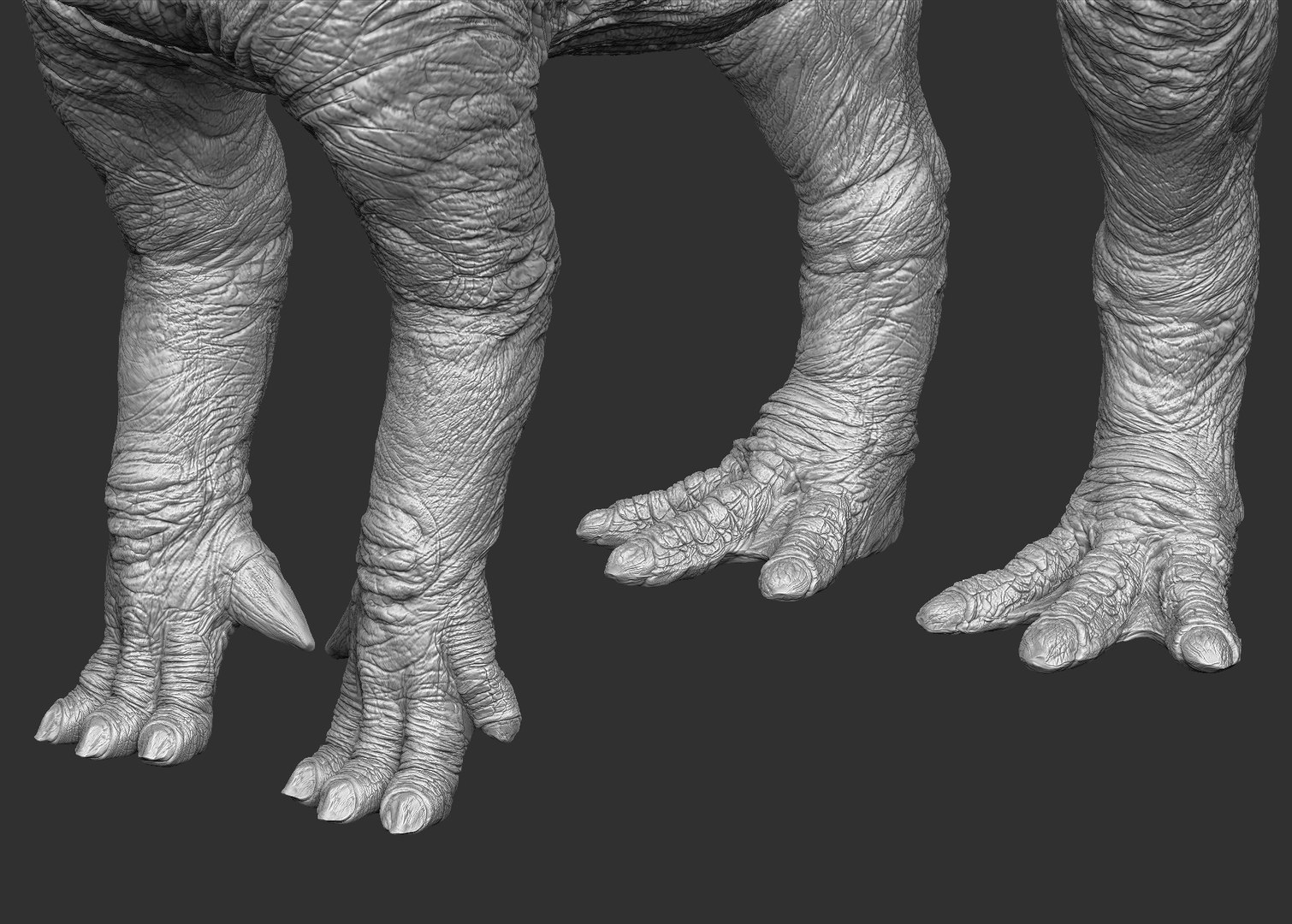 Iguanodon zbrush 3D model - TurboSquid 1271705