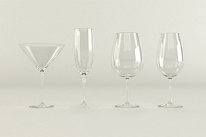 3ds max martini glass