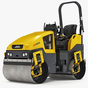 3D Asphalt Roller Generic model