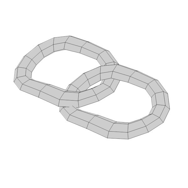 chains 3d model