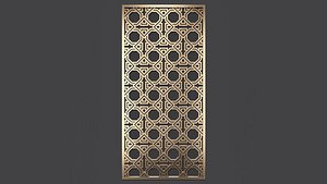 decorative panel 3D model