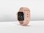 Apple Watch Series 4金色铝制表壳，配粉砂运动表带