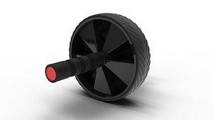 gym equipment ab wheel 3D