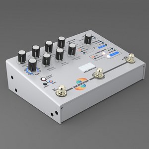 Hologram Microcosm White 3D model