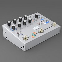 Hologram Microcosm White 3D model