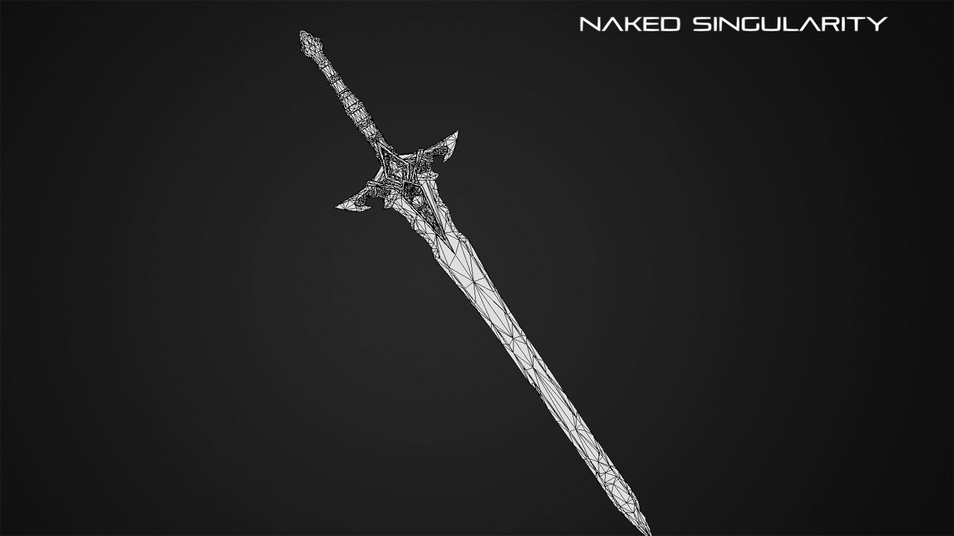 Royal Knight Sword Medieval Dark Fantasy Weapon 3d Model Turbosquid 1979709 