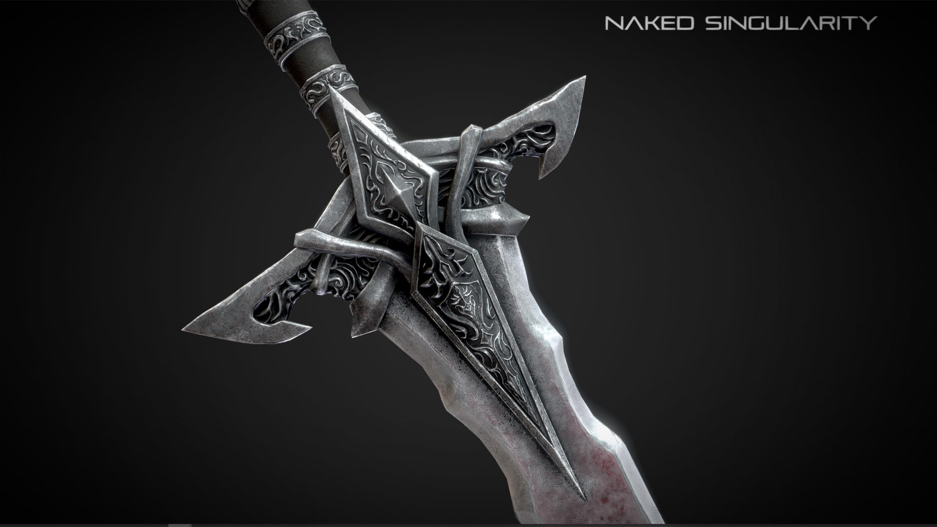 Black Knight Sword from Dark Souls 3D model 3D printable