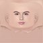 Tête de Destiny Rogers - Sans cheveux - Tête low poly pour jeu