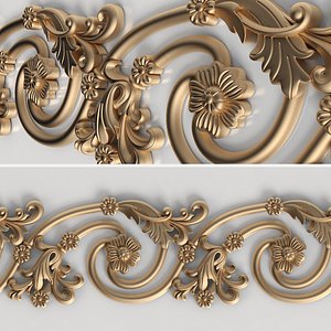 3D baguette cnc model