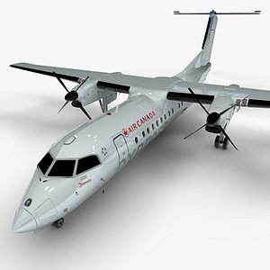 Bombardier Dash 8 3D Models for Download | TurboSquid