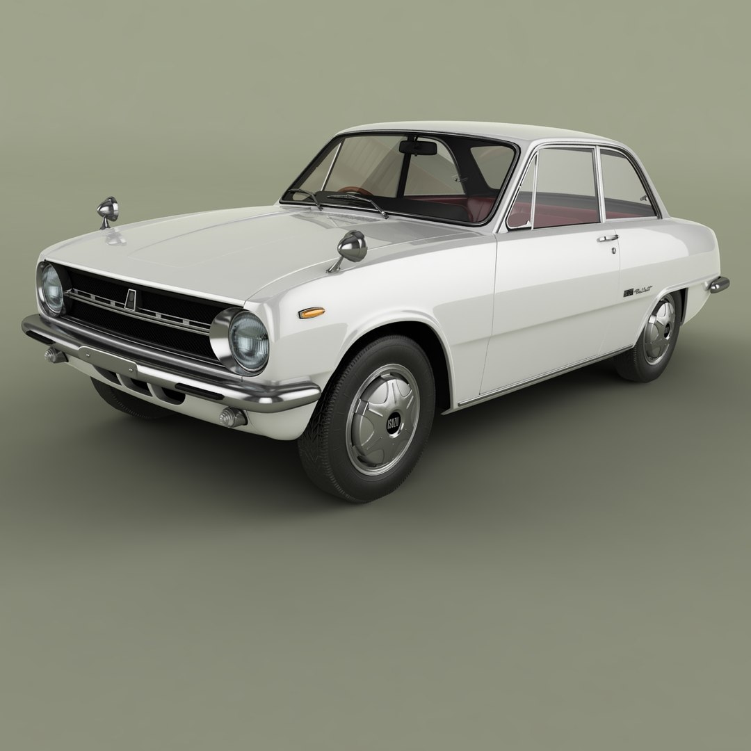 1963 Isuzu Bellett Gt 3D Model - TurboSquid 1653822