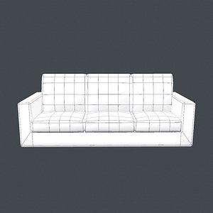 Free sofa low poly