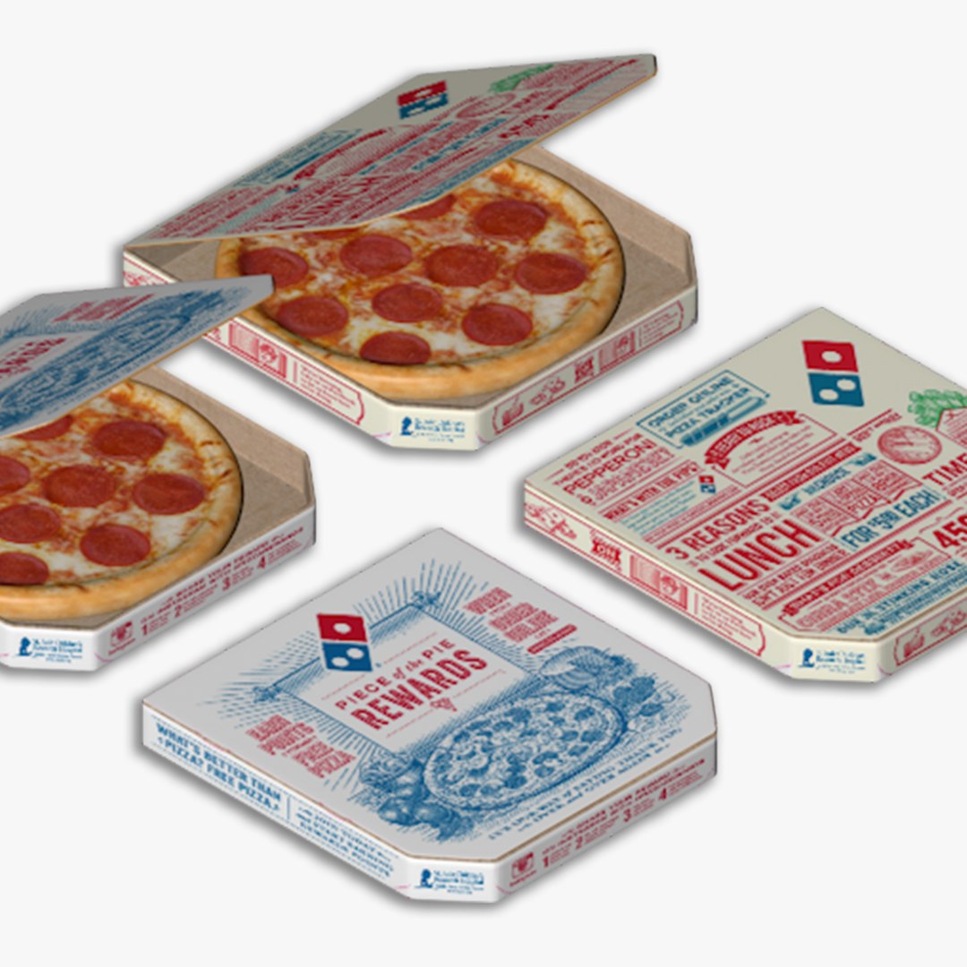 Domino's Pizza Pizza Box Rc Plane DOMINO'S PIZZA TAKE AWAY