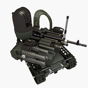 MAARS combat robotExtra detailed