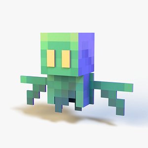 Minecraft Allay Rig 3D model