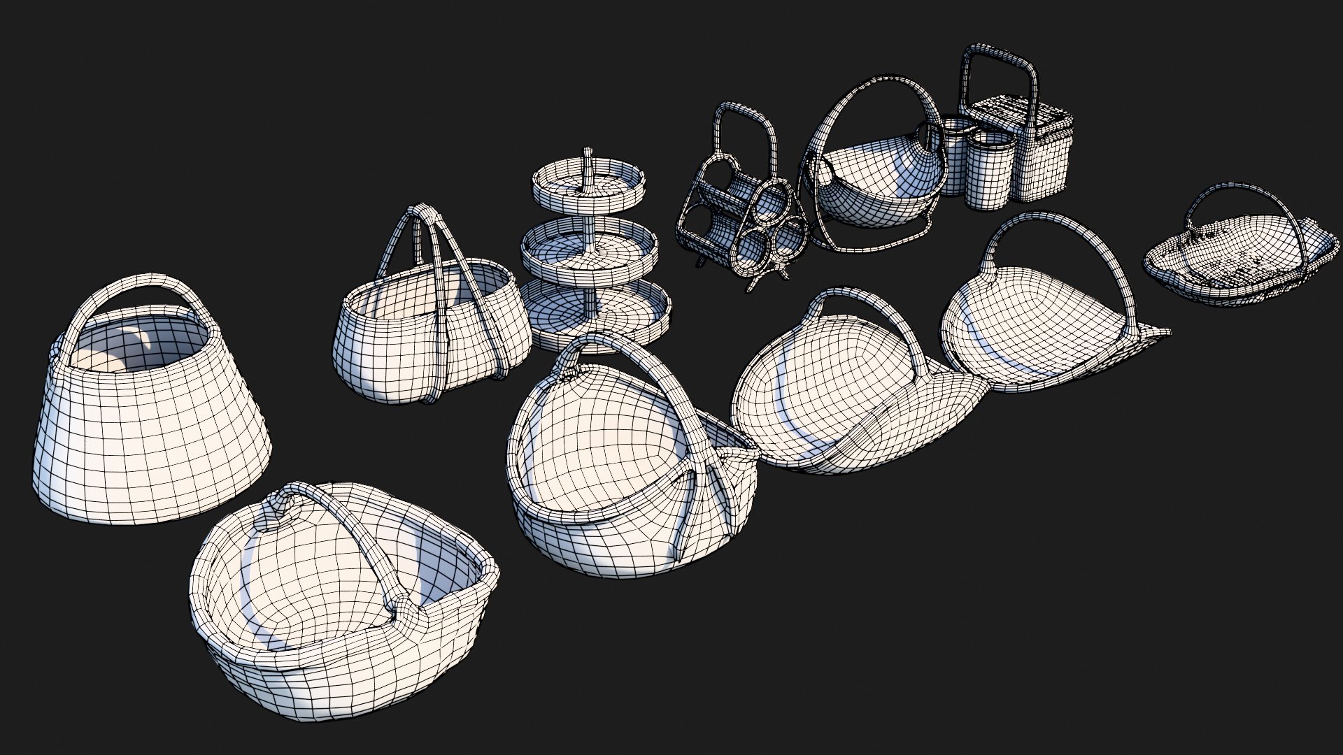 3D Low poly Wicker Basket Collection 03 https://p.turbosquid.com/ts-thumb/z5/bFoqTk/0P/bs_pack0315/jpg/1789015328/1920x1080/fit_q87/74f8137b882d832bf417504e354f49ba2b27efa3/bs_pack0315.jpg