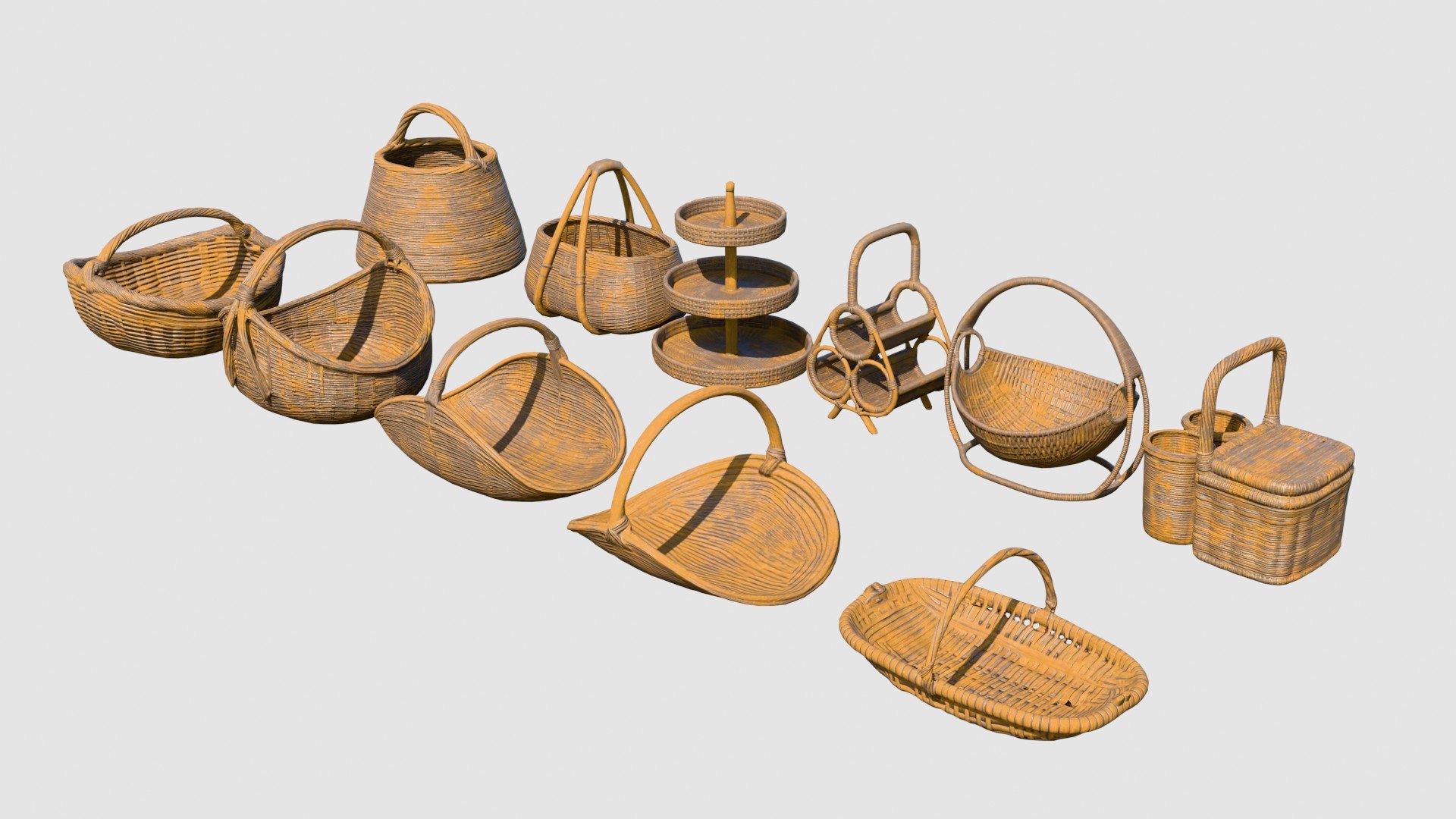 3D Low poly Wicker Basket Collection 03 https://p.turbosquid.com/ts-thumb/z5/bFoqTk/Ve/bs_pack0313/jpg/1789015324/1920x1080/fit_q87/441ac3cd0e057e11be975f3a73ef6ef25185f065/bs_pack0313.jpg