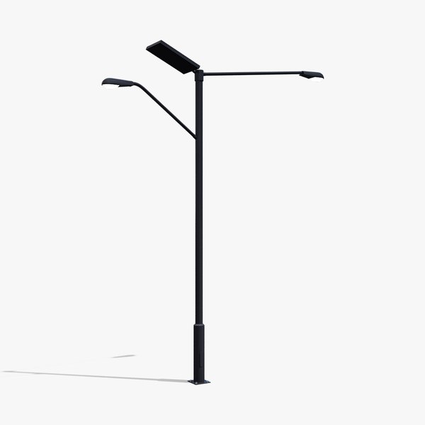 3D street pedestrian level lighting model - TurboSquid 1707868