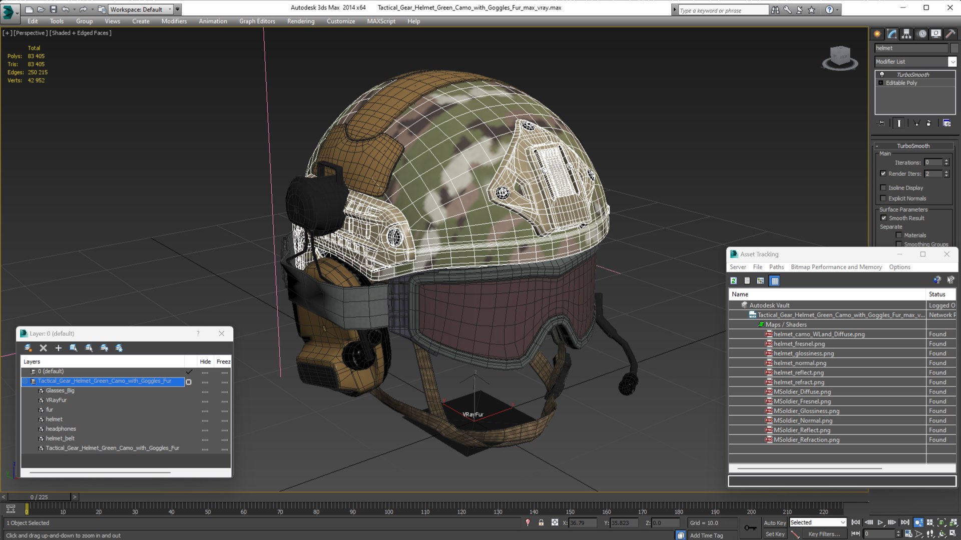 Tactical Gear Helmet Green Camo with Goggles Fur model https://p.turbosquid.com/ts-thumb/z5/gQslp6/RV/tacticalgearhelmetgreencamowithgogglesfurmb3dmodel014/jpg/1721881899/1920x1080/fit_q87/f960adc703899f0d54426a7d970096fffa0f0ea0/tacticalgearhelmetgreencamowithgogglesfurmb3dmodel014.jpg