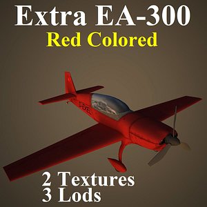 3d model extra red