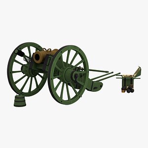 Napoleons 6-inch Gribeauval howitzer Fifing Position