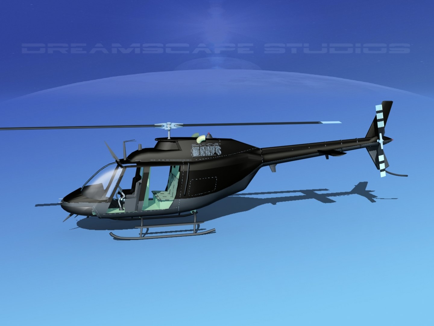 3D Rotor Oh-58 Bell 206 - TurboSquid 1219380