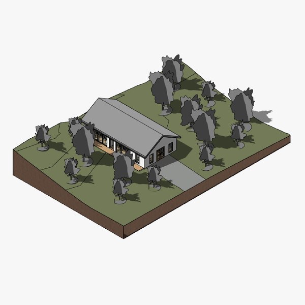 3D Classroom - Revit model