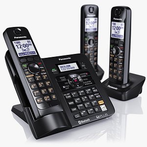 Panasonic cordless telephone KX-TG7644M KX-TG6645B