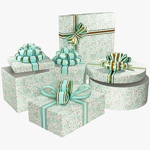 set gifts 3D model