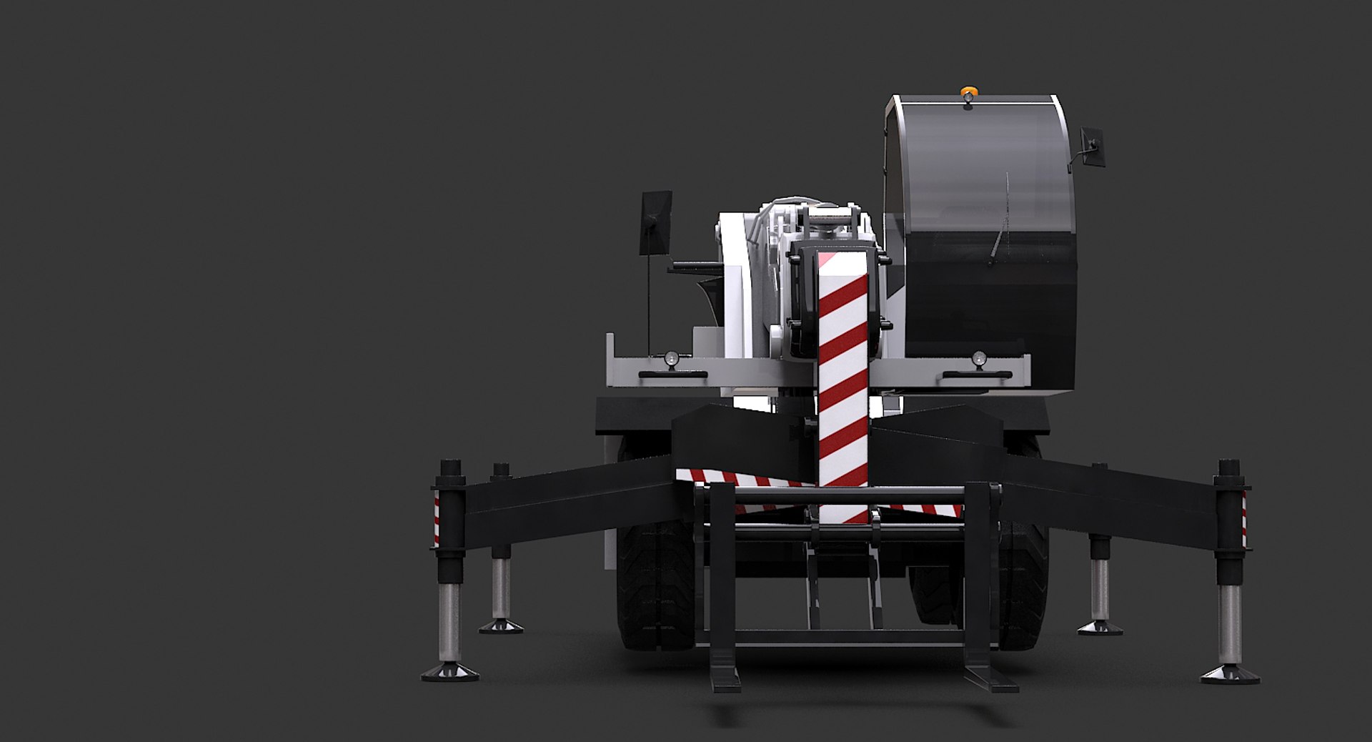 Roto Telescopic Handler 3d Model
