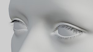 Eyelashes male