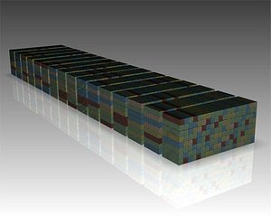 max field feet container single