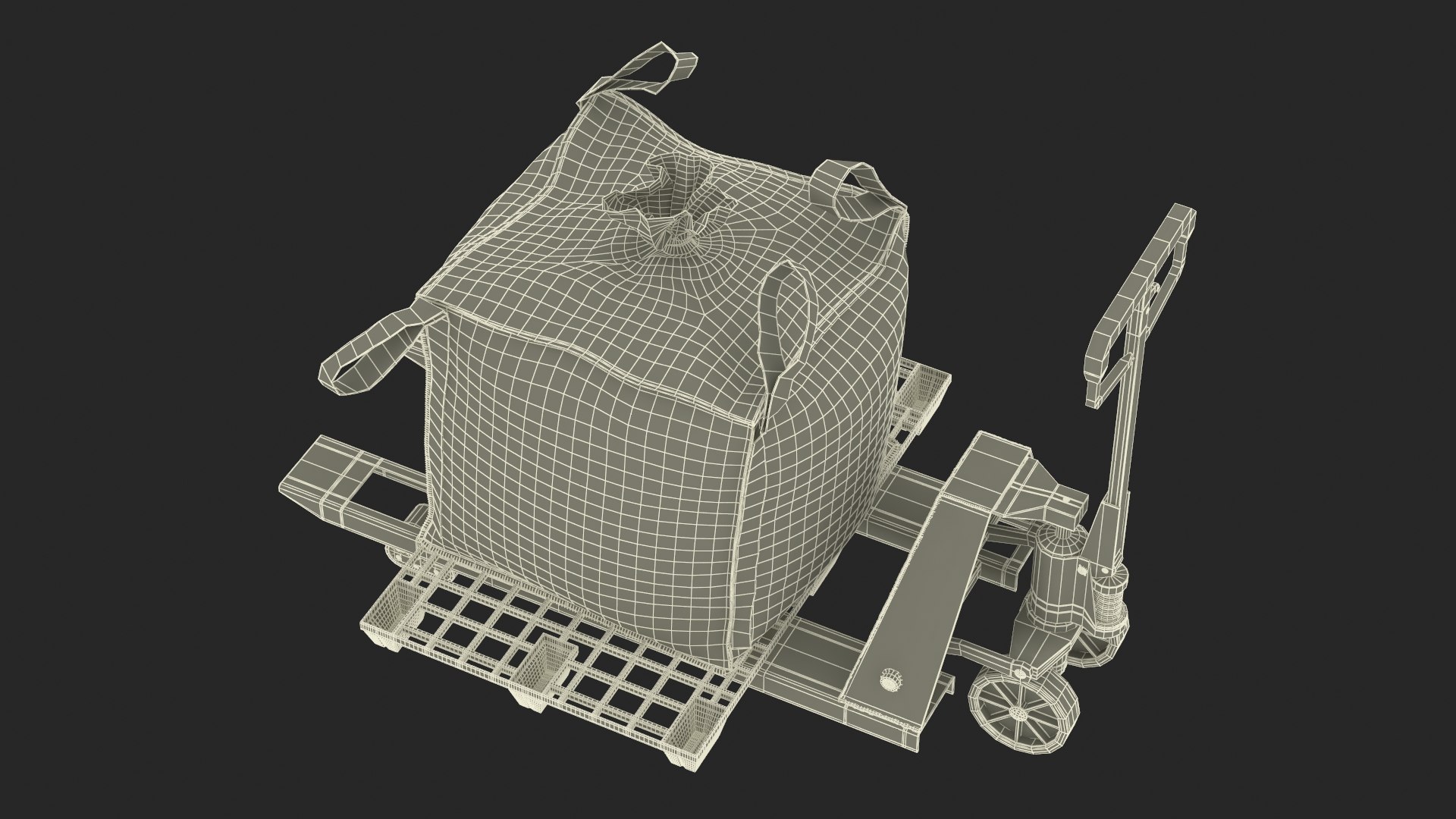 Pallet Jack with Bulk Bag 3D model https://p.turbosquid.com/ts-thumb/z5/voeSgL/Rs/pallet_jack_with_bulk_bag_021/jpg/1732653583/1920x1080/fit_q87/cad8e93014427ef71e56c105ebb79e2cfc058b46/pallet_jack_with_bulk_bag_021.jpg