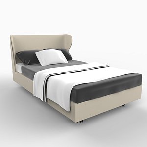 3d model rea bed furniture