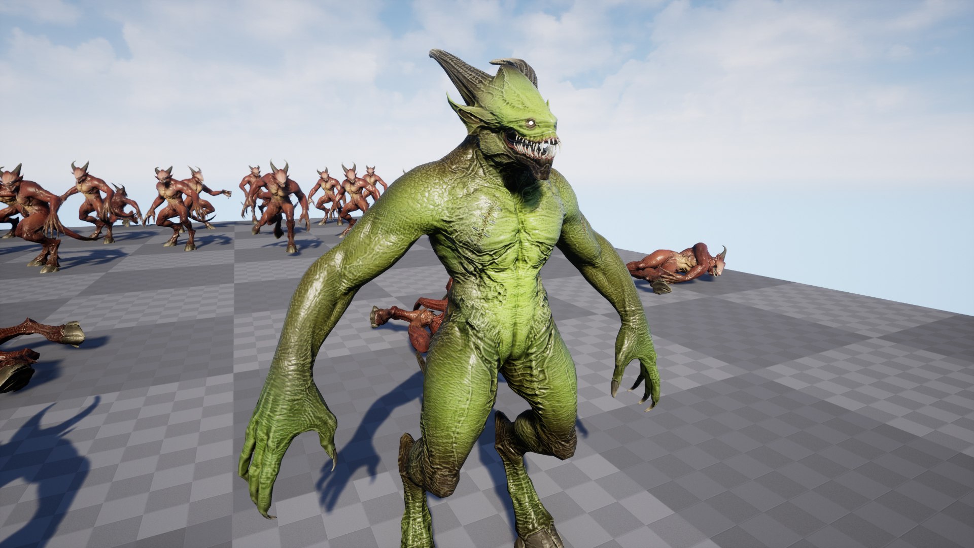 3D Demon Character 4 model - TurboSquid 2099061