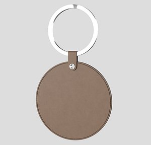 3D model Leather Key Chain PBR 2