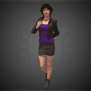 3D character people human