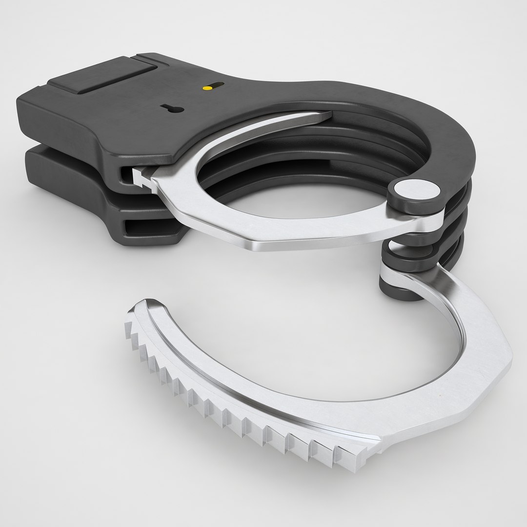 Rigid Handcuffs 3D Model - TurboSquid 1210161