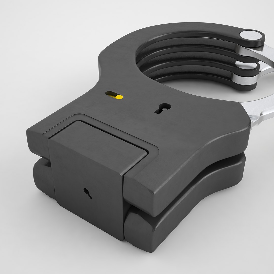 Rigid Handcuffs 3D Model - TurboSquid 1210161