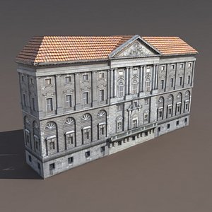 3d building exterior