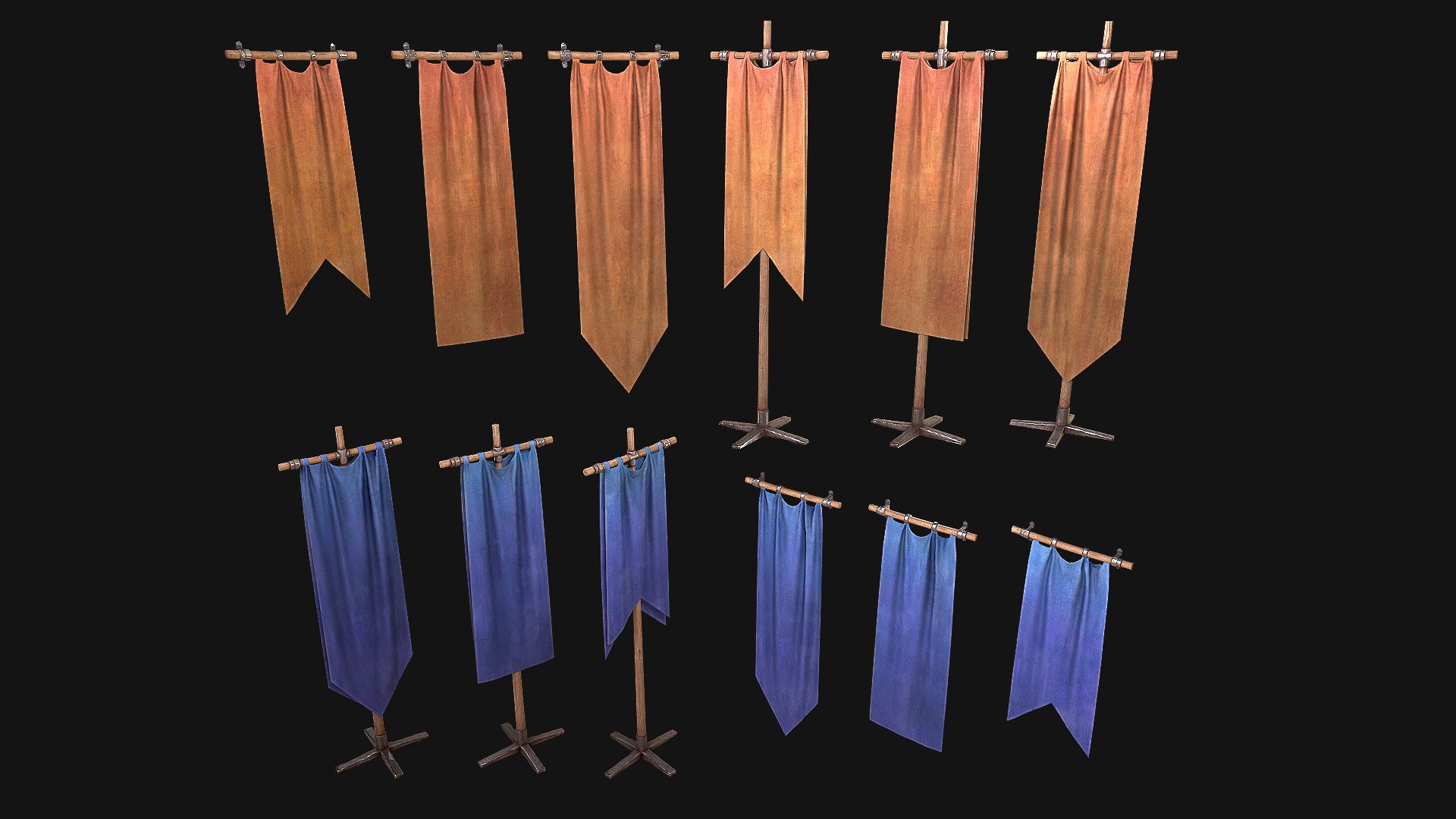 Medieval Flag 3D https://p.turbosquid.com/ts-thumb/z6/EanlSN/1t/flagstand9/png/1676218361/1920x1080/fit_q87/0e632a00bcc544ba5f4b84c7b7d5da570716d6ed/flagstand9.jpg